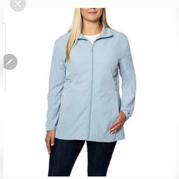 Hang Ten Jackets & Blazers - Hang Ten Ladies' Hybrid Jacket blue fog nwt XS